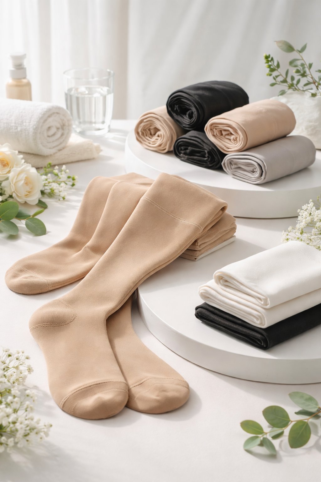 Premium compression stockings